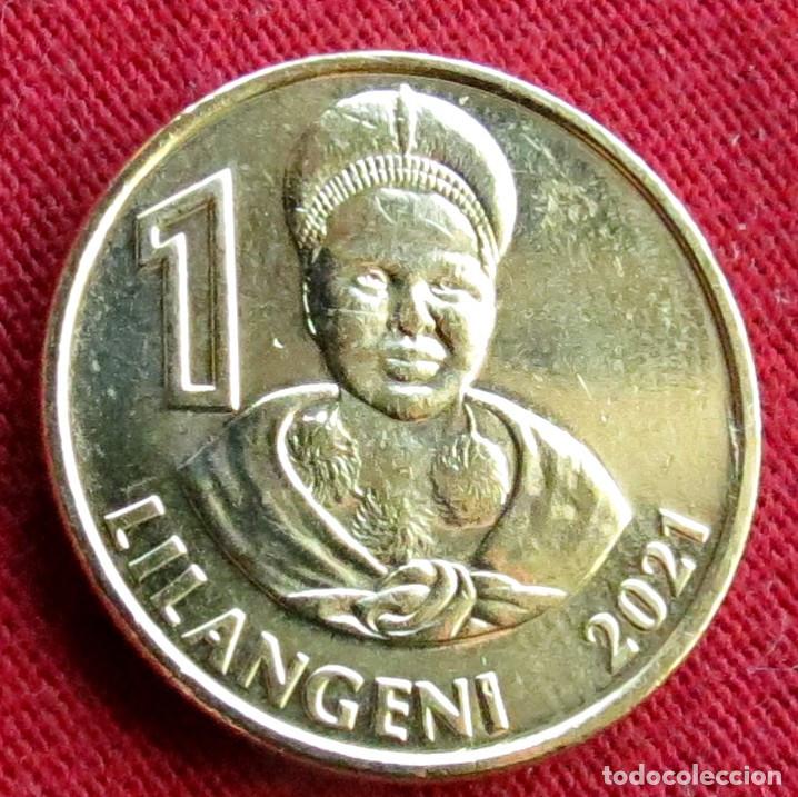 Monedas antiguas de &Aacute;frica: Swaziland 1 lilangeni 2021 Eswatini UNC