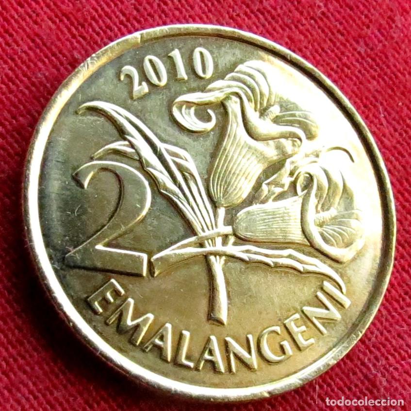 Monedas antiguas de &Aacute;frica: Swaziland 2 emalangeni 2010 Eswatini UNC