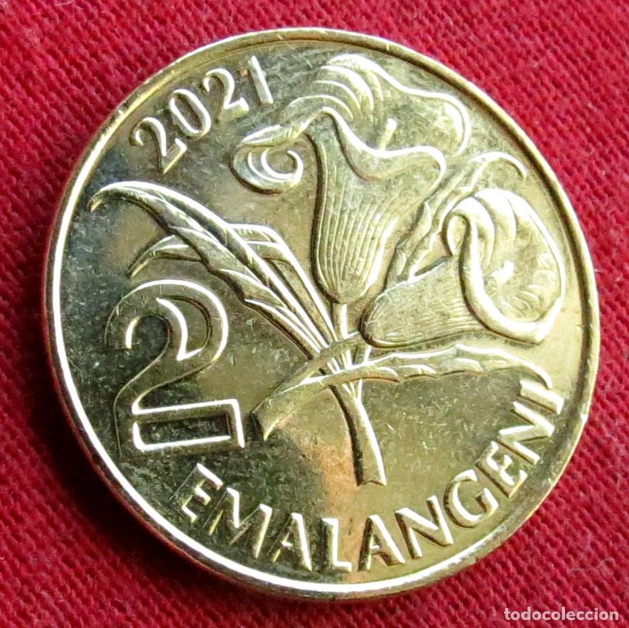 Monedas antiguas de &Aacute;frica: Swaziland 2 emalangeni 2021 Eswatini UNC