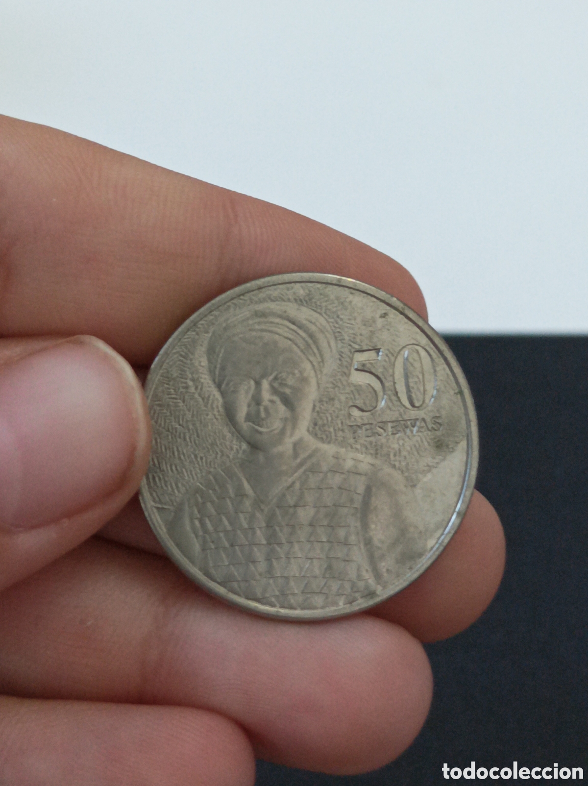 Monedas antiguas de &Aacute;frica: 50 pesewas de Ghana de 2007