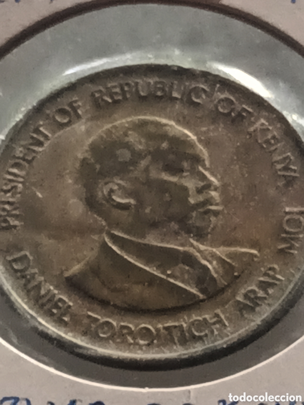 Monedas antiguas de &Aacute;frica: 10 C&Eacute;NTIMOS REP&Uacute;BLICA DE KENIA 1987