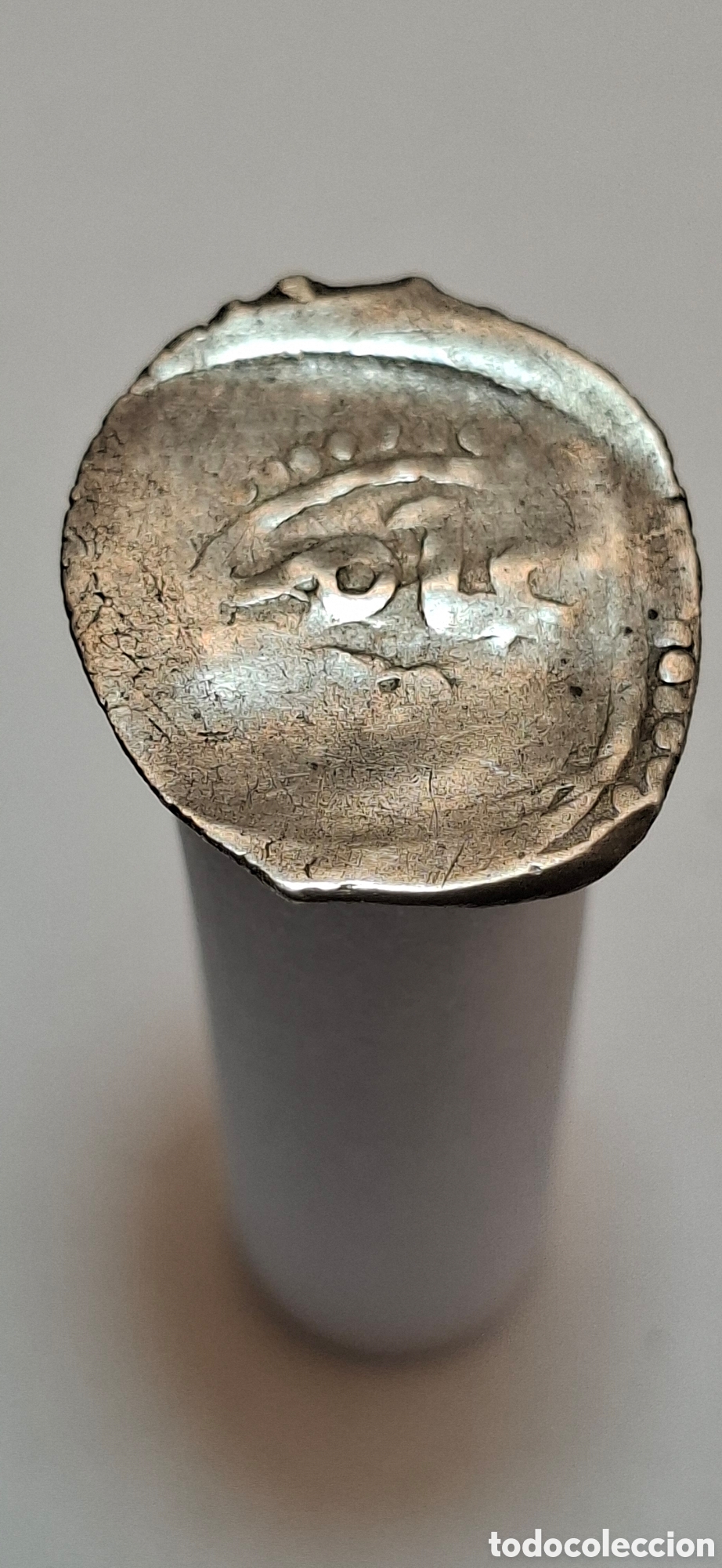 Monedas antiguas de &Aacute;frica: ak&ccedil;e del Imperio Otomano sult&aacute;n Murad II alrededor de 1421. APR
