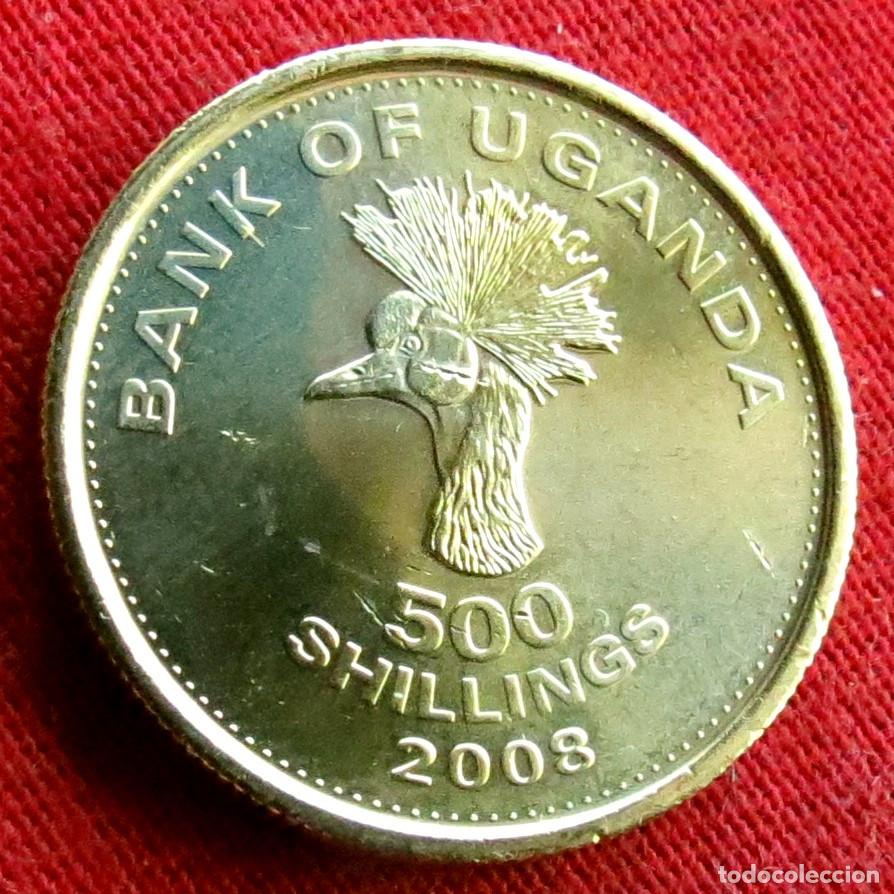 Monedas antiguas de &Aacute;frica: Uganda 500 shillings 2008 UNC