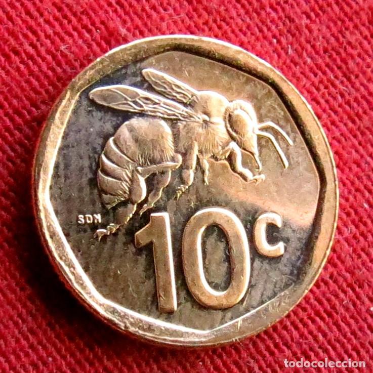 Monedas antiguas de &Aacute;frica: Sud&aacute;frica RSA 10 cents 2023 UNC