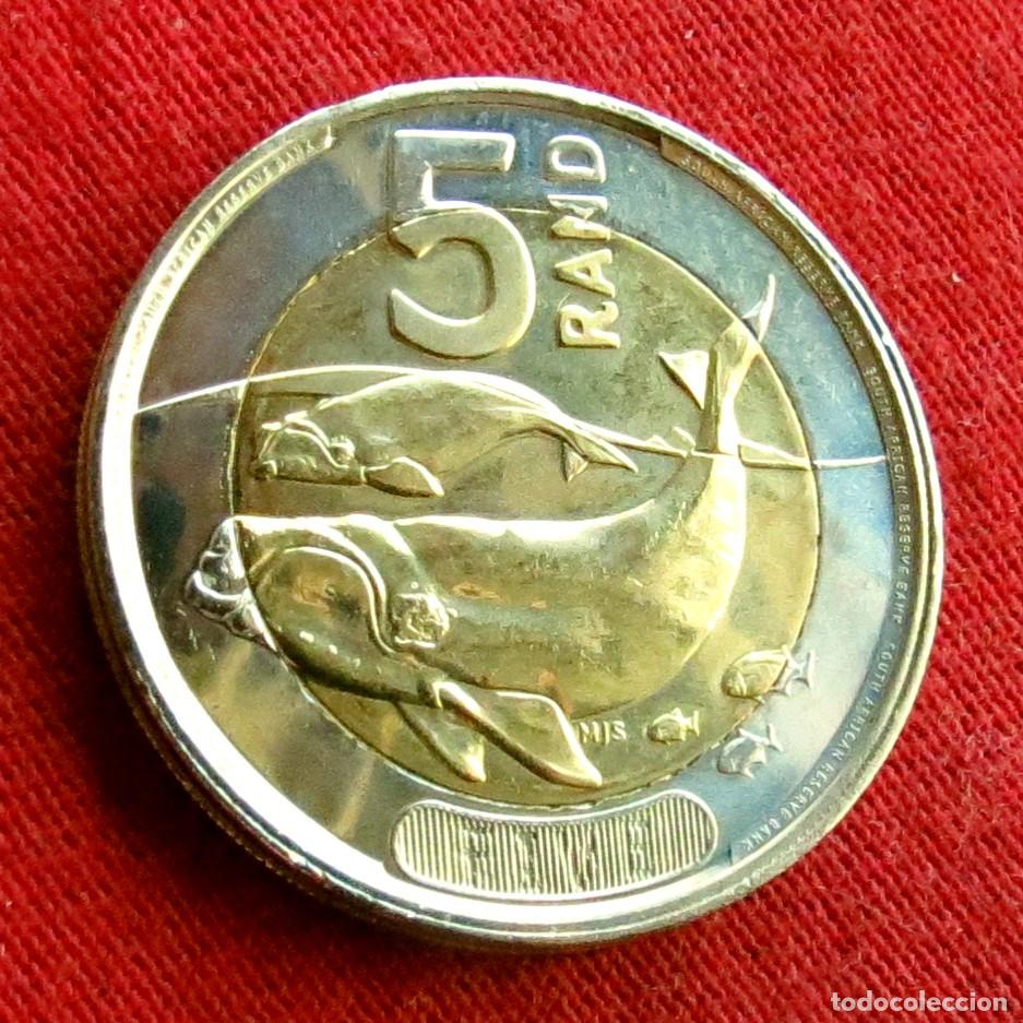Monedas antiguas de &Aacute;frica: Sud&aacute;frica RSA 5 rand 2023 rands UNC