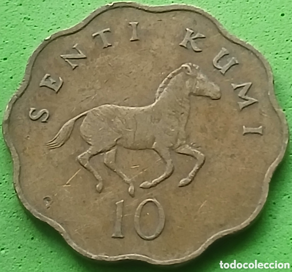 Monedas antiguas de &Aacute;frica: Tanzania 5 senti 1977 km#11