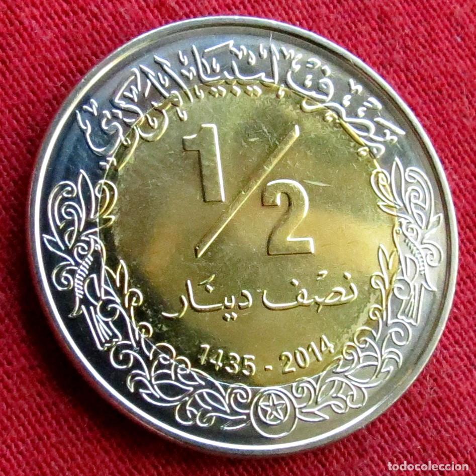 Monedas antiguas de &Aacute;frica: Libia 1/2 dinar 2014 UNC - Foto 1
