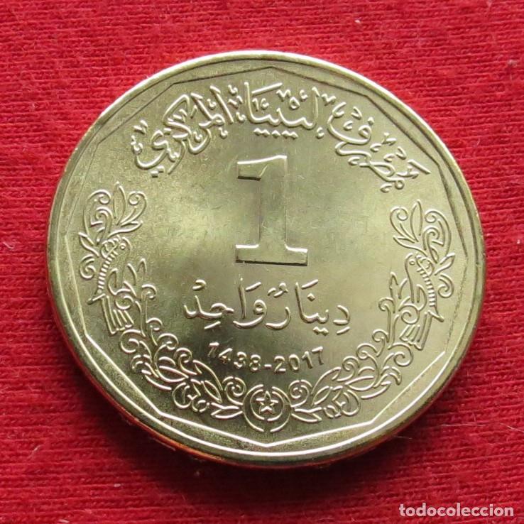 Monedas antiguas de &Aacute;frica: Libia 1 dinar 2017 UNC