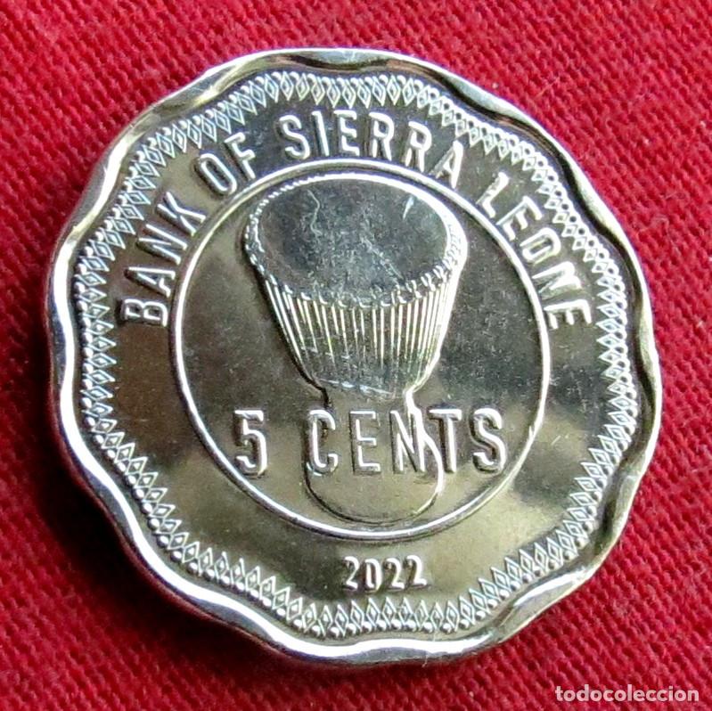 Monedas antiguas de &Aacute;frica: Sierra Leona 5 cents 2022 leone UNC