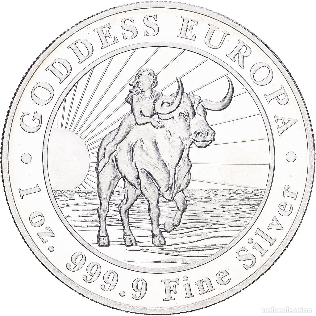 Monedas antiguas de &Aacute;frica: [#1168098] Chad, 5000 Francs CFA, Europa, 2023, 1 Oz, Plata, FDC, KM:303