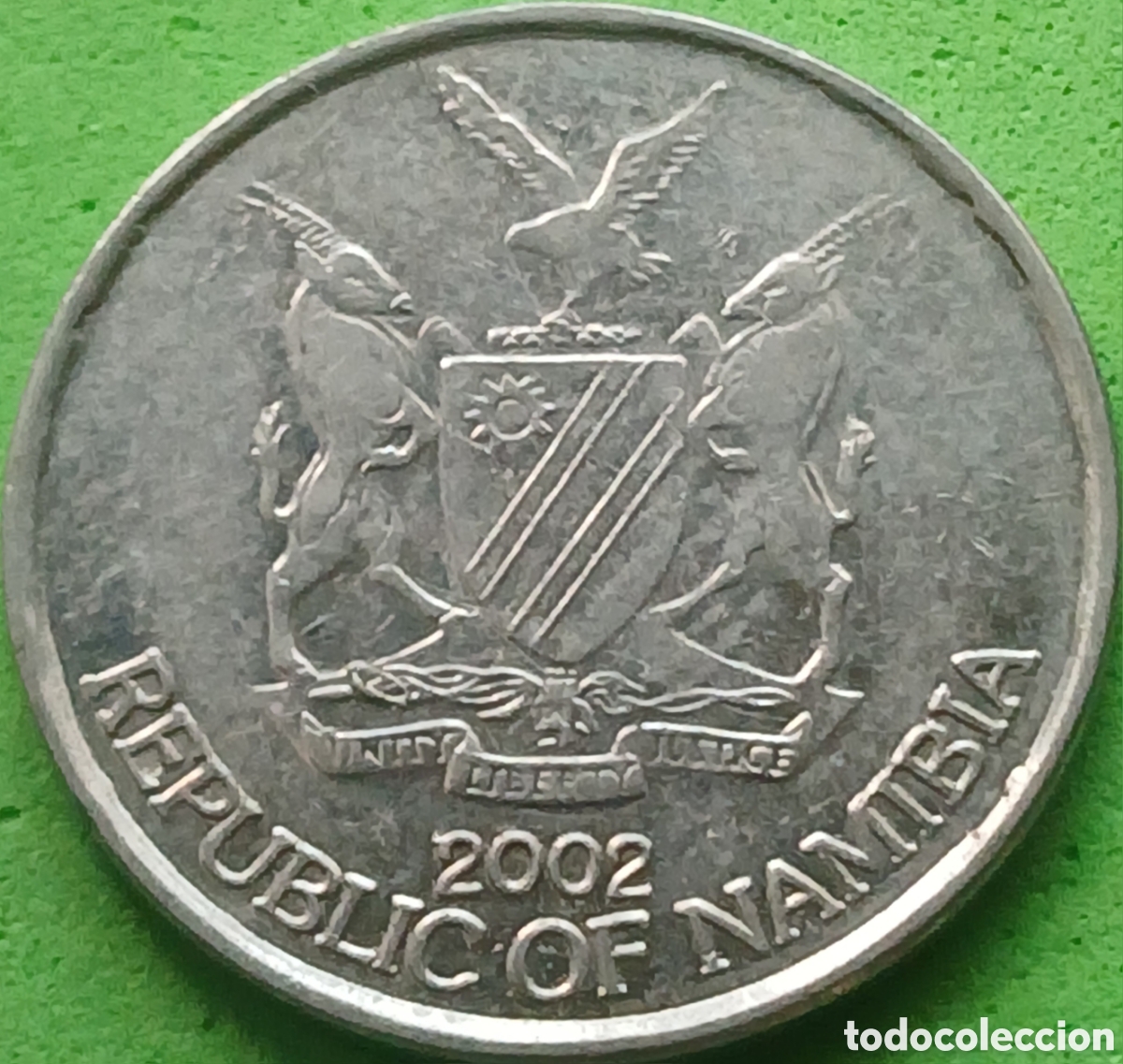 Monedas antiguas de &Aacute;frica: Namibia 10 cents 2002 km#2 - Foto 2