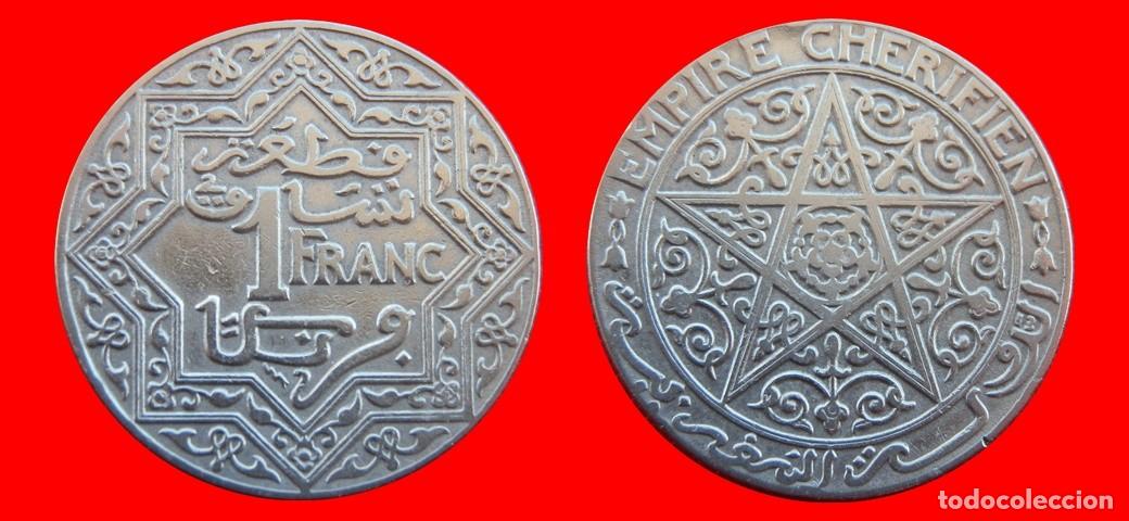 Monedas antiguas de &Aacute;frica: 1 FRANCO 1921 MARRUECOS-157263