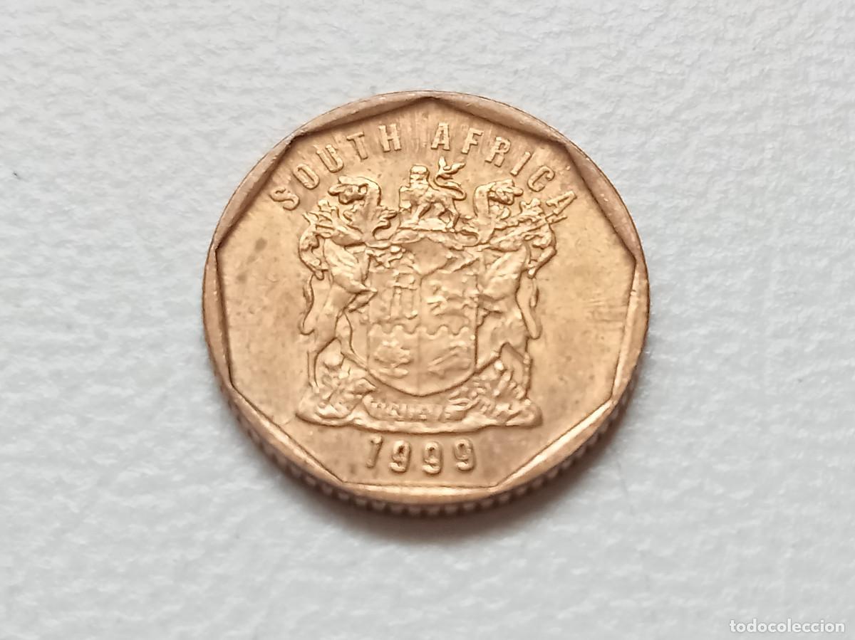 Monedas antiguas de &Aacute;frica: SUDAFRICA 10 CENTS 1999 KM.161
