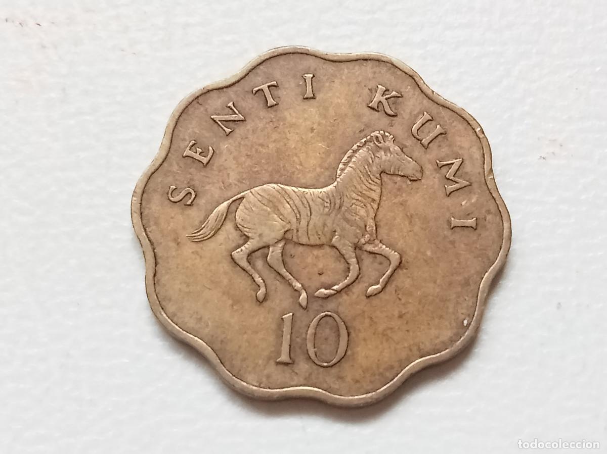 Monedas antiguas de &Aacute;frica: TANZANIA 10 SENTI 1977 KM.11