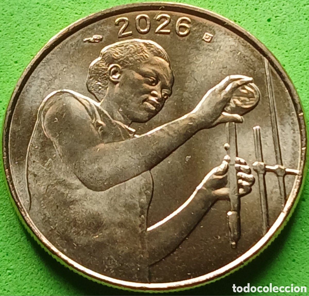 Monedas antiguas de &Aacute;frica: &Aacute;frica Occidental ( BCEAO) 25 francos 2026 km#9 RARA (R)!!