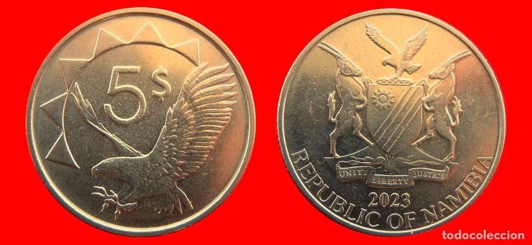 Monedas antiguas de &Aacute;frica: 5 DOLARES 2023 NAMIBIA-157336