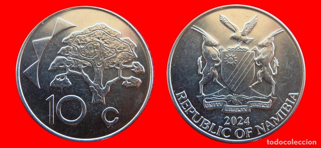 Monedas antiguas de &Aacute;frica: 10 CENTAVOS 2024 SIN CIRCULAR NAMIBIA-10670SC