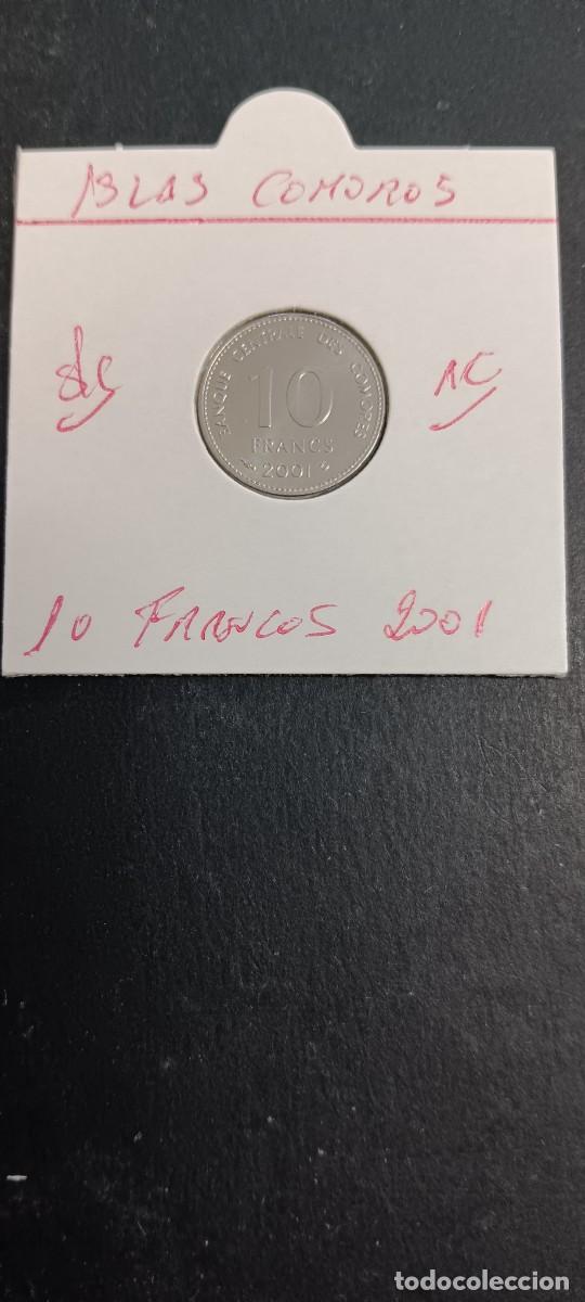Monedas antiguas de &Aacute;frica: COMORES (ISLAS) 10 FRANCOS 2001 S/C KM=19 (ACERO)