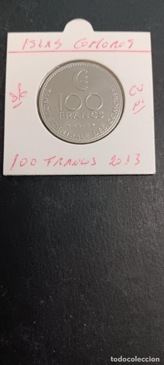 Monedas antiguas de &Aacute;frica: COMORES (ISLAS) 100 FRANCOS 2013 S/C KM=18a (NIQUEL-ACERO)