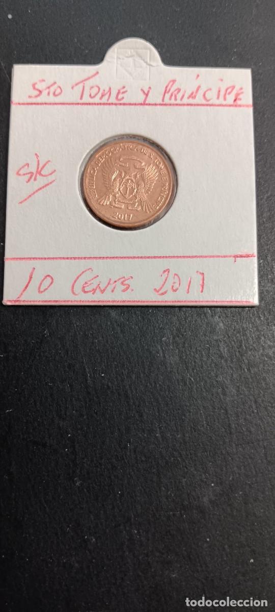 Monedas antiguas de &Aacute;frica: SANTO TOM&Eacute; Y PRINCIPE 10 CENTIMOS 2017 S/C (CONOBIA)