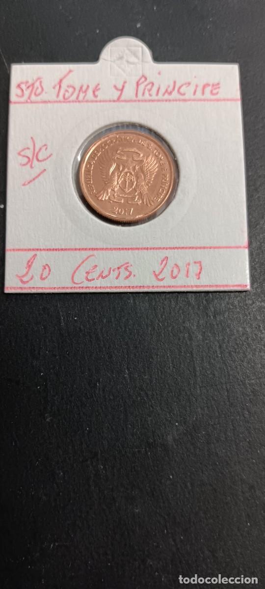 Monedas antiguas de &Aacute;frica: SANTO TOM&Eacute; Y PRINCIPE 20 CENTIMOS 2017 S/C (CESSA)