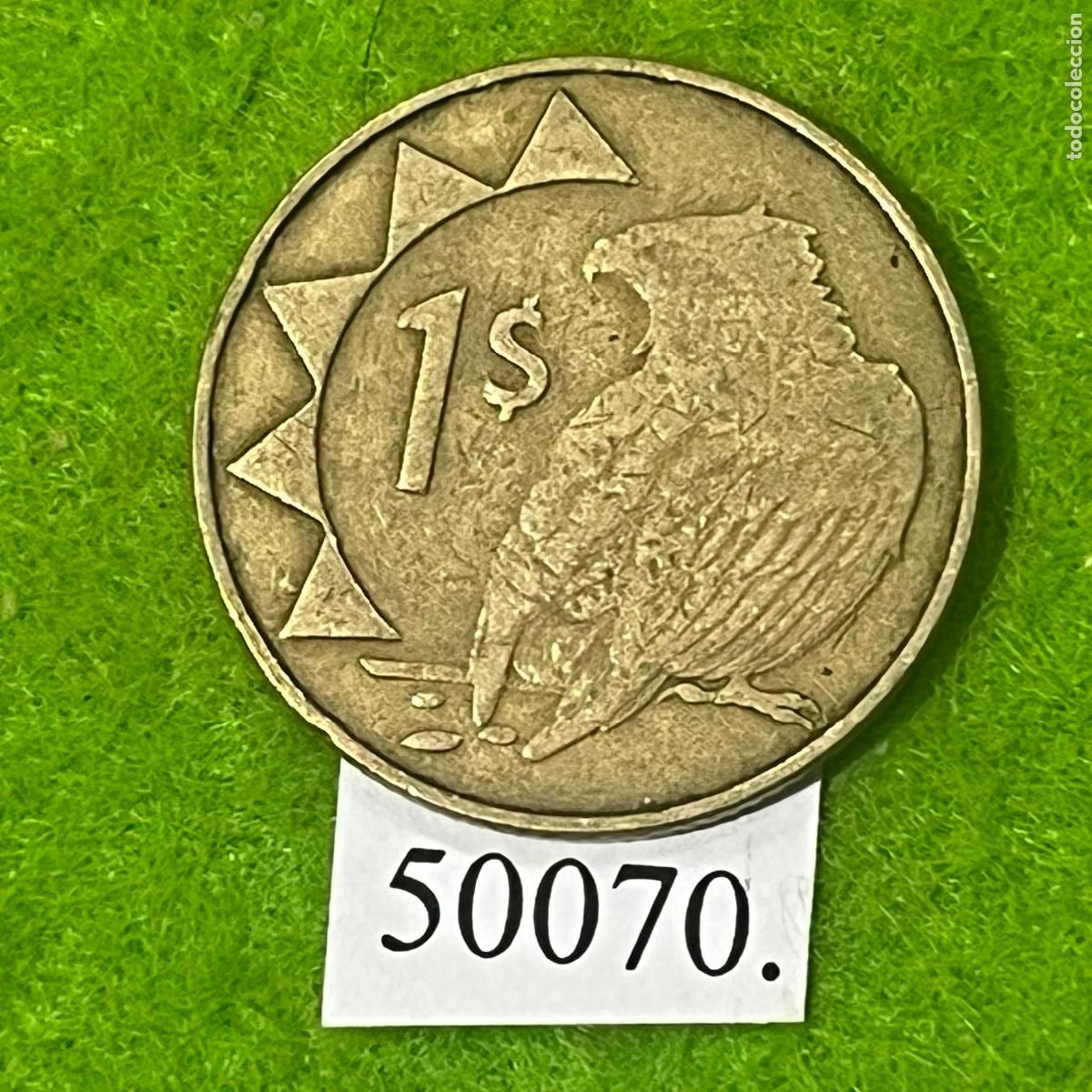 Monedas antiguas de &Aacute;frica: Namibia 1 d&oacute;lar 1993