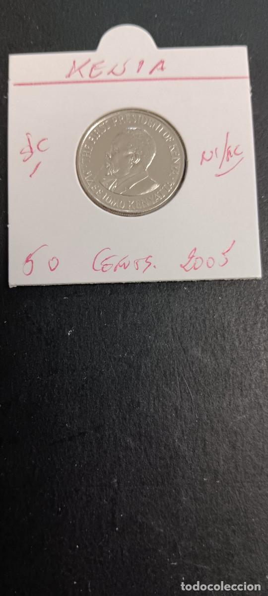 Monedas antiguas de &Aacute;frica: KENIA 50 CENTIOS 2005 S/C KM=41 (NIQUEL-ACERO)