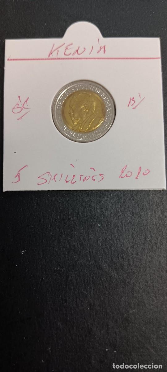 Monedas antiguas de &Aacute;frica: KENIA 5 SHILLINGS 2010 S/C KM=37.2 (BIMETALICA)