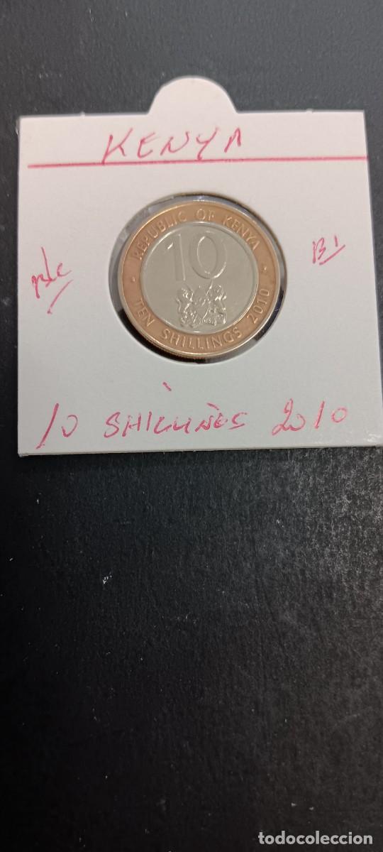 Monedas antiguas de &Aacute;frica: KENIA 10 SHILLINGS 2010 BC KM=35.2 (BIMETALICA)