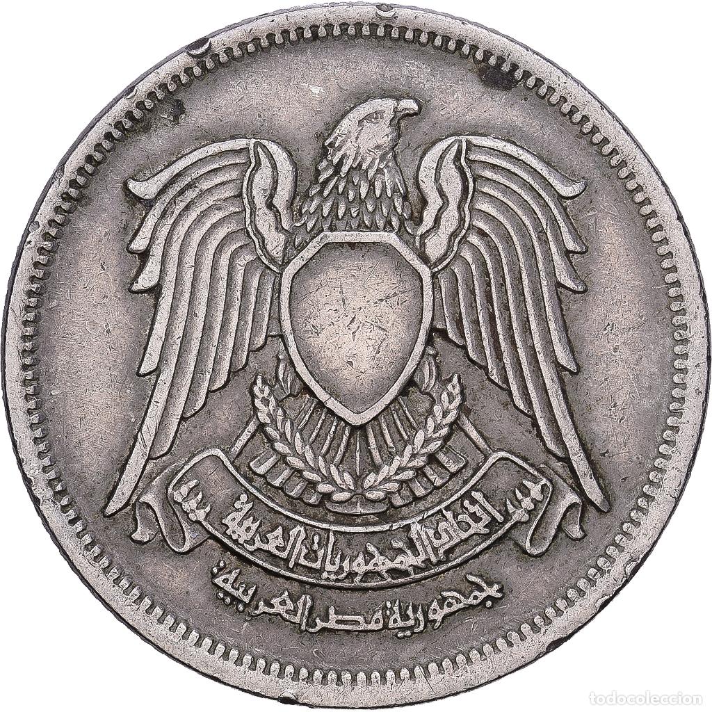 Monedas antiguas de &Aacute;frica: [#1168318] Egipto, 10 Piastres, 1392-1972, Cairo, Cobre - n&iacute;quel, BC+