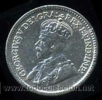 Monedas antiguas de Am&eacute;rica: CANADA : 5 Cent. 1916 (Plata) - Foto 1