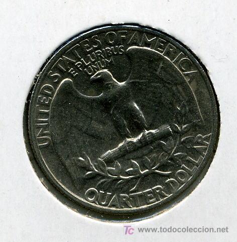 Monedas antiguas de Am&eacute;rica: EE.UU. 1967 QUARTER DOLLAR - Foto 2