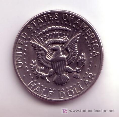 Monedas antiguas de Am&eacute;rica: medio dolar usa 1983 - Foto 2