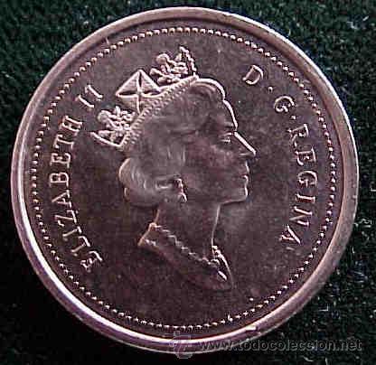 Monedas antiguas de Am&eacute;rica: 5 centavos Canad&aacute;. 1998. - Foto 2