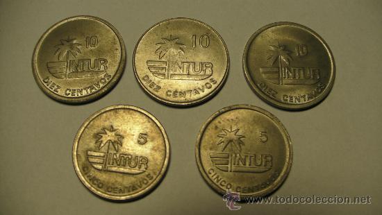 Monedas antiguas de Am&eacute;rica: LOTE DE 5 MONEDAS DE CUBA - Foto 2