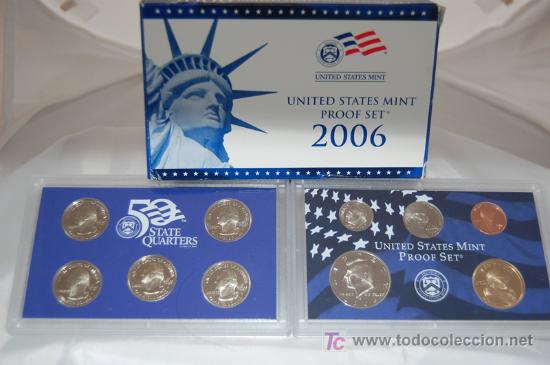 Monedas antiguas de Am&eacute;rica: ESTUCHE USA 2006 PROOF - Foto 2