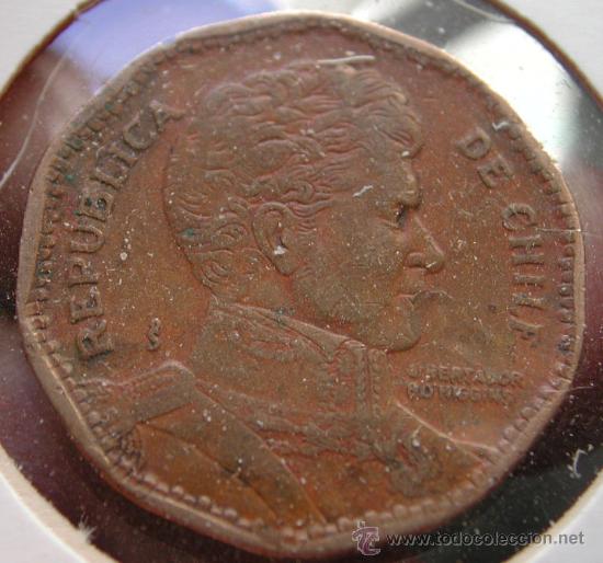 Monedas antiguas de Am&eacute;rica: CHILE - 50 pesos 1982 - Foto 1