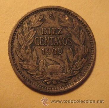 Monedas antiguas de Am&eacute;rica: CHILE 10 CENTAVOS. 1909. CIRCULADA. ENVIO  GRATIS&iexcl;&iexcl;&iexcl; - Foto 1