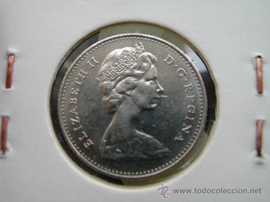 Monedas antiguas de Am&eacute;rica: CANADA 10 CENTS 1968 - Foto 2