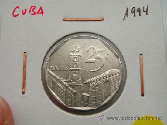 Monedas antiguas de Am&eacute;rica: CUBA 25 CENTAVOS 1994 - Foto 1