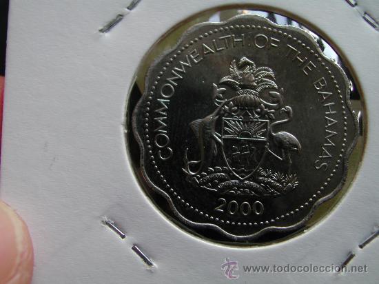 Monedas antiguas de Am&eacute;rica: BAHAMAS 10 CENTS 2000 - Foto 2