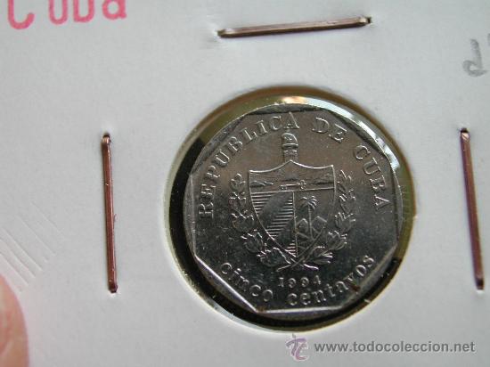 Monedas antiguas de Am&eacute;rica: CUBA 5 CENTAVOS 1994 - Foto 1