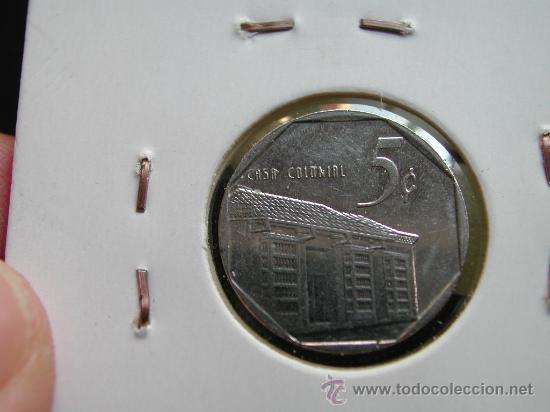 Monedas antiguas de Am&eacute;rica: CUBA 5 CENTAVOS 1994 - Foto 2