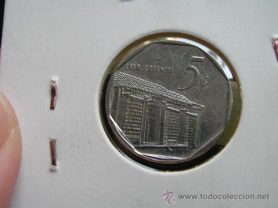 Monedas antiguas de Am&eacute;rica: CUBA 5 CENTAVOS 1996 - Foto 2