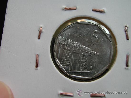 Monedas antiguas de Am&eacute;rica: CUBA 5 CENTAVOS 1998 - Foto 2