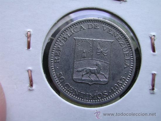 Monedas antiguas de Am&eacute;rica: VENEZUELA 50 CENTIMOS 1965 - Foto 1
