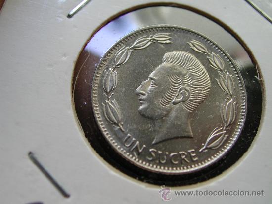 Monedas antiguas de Am&eacute;rica: ECUADOR 1 SUCRE 1988 - Foto 1