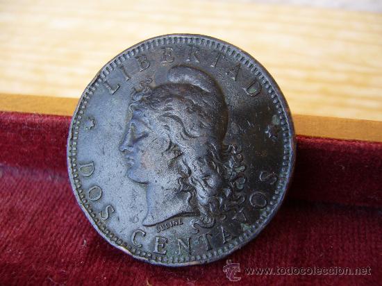 Monedas antiguas de América: Argentina - 2 Centavos 1890 - Foto 2 - 27660029