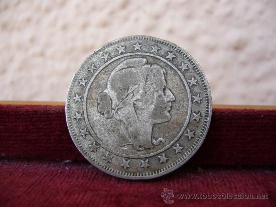 Monedas antiguas de Am&eacute;rica: Brasil - 2000 Reis 1930 - Foto 2