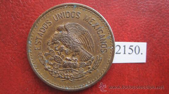 Monedas antiguas de Am&eacute;rica: Mejico  20 centimos  1954 - Foto 2